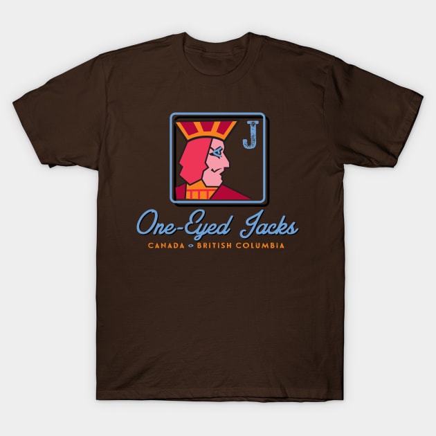 One-Eyed Jacks T-Shirt by MindsparkCreative